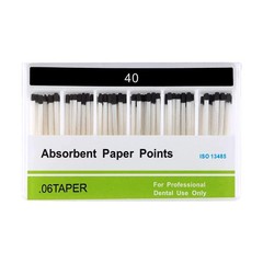 7 Size Dental Endodontic Endo Taper 0.02/0.04/0.06 Absorbent Paper Points #15-40