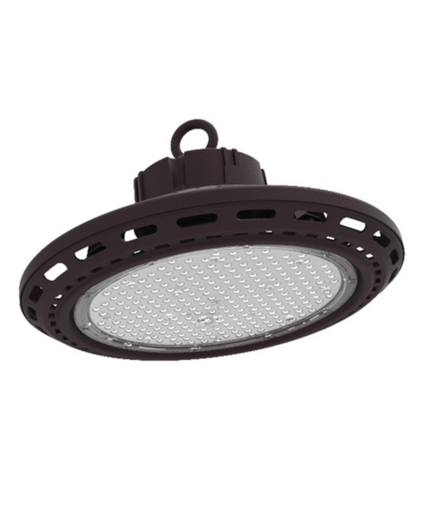 80W LED UFO High Bay Light Black – 10,800LM 5000K AC100-277V IP65 Dimmable