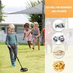 Waterproof LCD Metal Detector, Deep-Sensitive Search for Coins, Jewelry & Relics