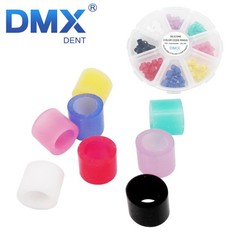 160Pc Dental Silicone Instrument Code Rings Autoclavable 135ºC 8 Color Hygienist