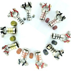 Battery Cable Ends Copper Top Post Terminal Connectors Kit w Solder Slug Pellet