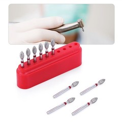 10Pcs AZDENT Dental Diamond FG Burs Football Fine Use High Speed Handpiece