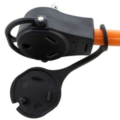 30A Piggy-Back TT-30 Plug to NEMA 5-20 Household Connector Adapter by AC WORKS®