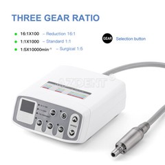 AZDENT Dental LED micromotor motor eléctrico/contra angulo 1:1/1: 5 aumento USA