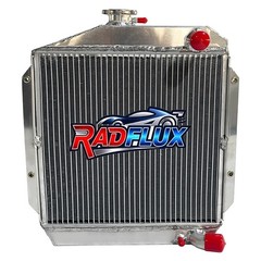 #119621-44500 Radiator For Yanmar 3TNE74 Diesel Engine 3cyl All Aluminum Tractor