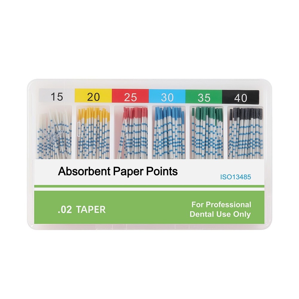 Dental Gutta Percha Points with Scale Obturating Tips Bar/Absorbent Paper Point