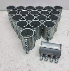 20 Pack Neer TC-514 1-1/4″ Straight Set Screw Coupling For Emt Conduit New