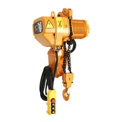 110V 1.6KW 2204LBS 1Ton Electric Chain Hoist Single Phase Hoist Crane 10FT Chain