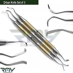 Dental Vista Gum Lift Tunneling Procedure Kit Soft Tissue Grafting Knives