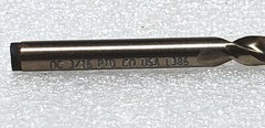 12 Pcs. Precision Twist 3/16″ P10CO Cobalt Steel Jobber Drill Bit, Bronze Finish