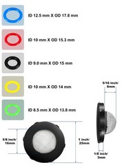 48 Pieces O-Ring Power Pressure Washer Kit 6 Sizes Sealing Stainless 1 inches