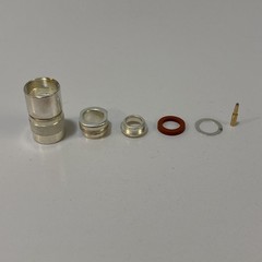 VTG NOS NIB Military Kings 50 Ohm UG-573B/U Type C RF Connector 91836 USA