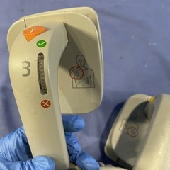 Philips M3543A External Hard Defibrillator Paddles Water Resistant