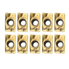 10Pc Carbide Insert Face End Mill Shell Cutter R8 FMB22 Arbor 400R APMT1604 50MM