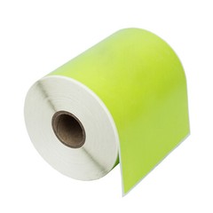 ZEBRA 4×6 COLOR (4″ x 6″) GREEN Direct Thermal Labels 1″ Core – (6) Rolls / 250
