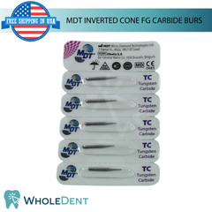 MDT Inverted Cone FG Carbide Burs Cavity Preparation Dental Restoration