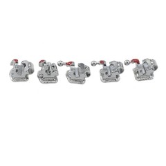 Dental Self Ligating Brackets Orthodontic Ceramic Metal Roth MBT Damon Empower