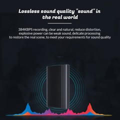 500 hrs Magnetic Digital Voice Activated Recorder Hidden Audio Recording Device