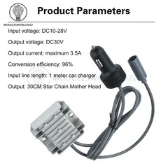 DC 12/24V to DC 30V 3.5A Step-Up Converter for Starlink Mini Adapter Car Charger