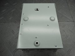 GE Outdoor 125 Amp 4-Space 8-Circuit Single-Phase Main Lug Circuit Breaker Panel