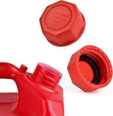 Gas Can Cap Replacement (2 Kit-Red), High Compatibility Size: 2 kitsColor: Red