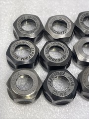 Lot Of (13) ER11 Collet Nuts Caps, Alps Tool, Slim/Low Profile, NA11CC, Japan