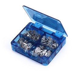 AZDENT Dental Orthodontic Bondable Buccal Tubes 1st/ 2nd Tubes Roth 022/MBT 022