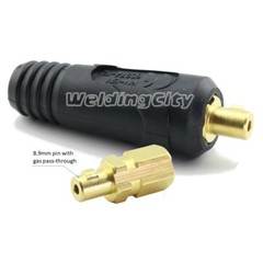 WeldingCity® TIG Welding Torch 9 & 17 Cable 57Y01R 12.5-ft w/ Dinse (25mm) Rear
