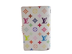 Louis Vuitton Monogram Multicolor Carnet De Val M92653 Compact Notebook Cover
