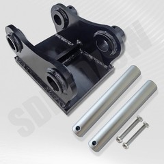 For CAT 307,308 and 309Mini Excavator bucket ears Weld base plate and 50mm pins