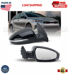 Right Passenger Side Mirror Fits 2019 2020 2021 2022 2023 KIA Forte Mirrors with
