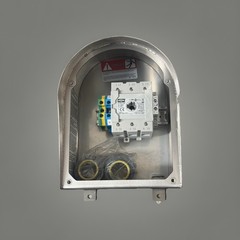 NEW! Hubbell HBLDS6SSR Heavy Duty Stainless 3-Pole Disconnector Switch 600V