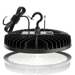 200W UFO Led High Bay Light Factory Warehouse Commercial Light Dimmable 5000k