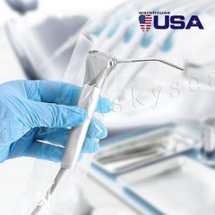 Dental Autoclavable Air Water Spray 3-Way Syringe Stainless Steel Nozzles Tips