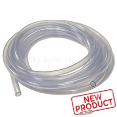 100 Feet Clear Plastic Tubing 1/4″ ID x 3/8″ OD Flexible Roll PVC Tube NEW
