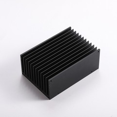Aluminium Heatsink SK121-160SA Electronics / Extruded Heat Sink Cooling Block