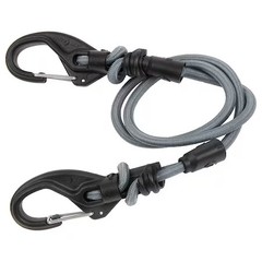 Nite Ize Kbb5-01-R3 Adjustable Bungee Cord, Carabiner, 28 In.L