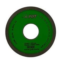 Diamond grinding wheel 4B2 100-10-1.5-6-20-31.75 125/100 B2-01