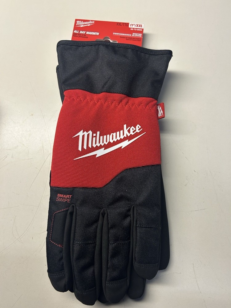 BUY2GET1FREE Milwaukee Performance Gloves Size XXL 48-73-0034 Protective Weather