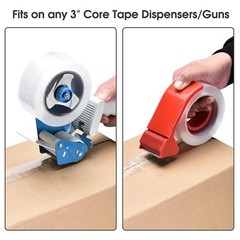 Packing Tape, 1.88 inch Wide x 65 Yards Per Roll, Clear, 2.7MIL Thickness Hea…