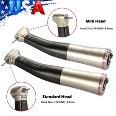 Dental 1:5 Fiber Optic LED Contra Angle Handpiece Internal Four Spray /Cartridge