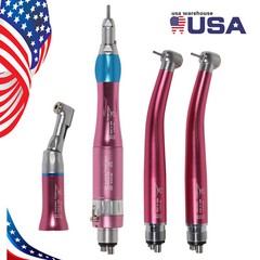 Pieza de Mano Dental Estilo NSK Alta Baja Velocidad 4H / 2H Kit Turbina de Aire