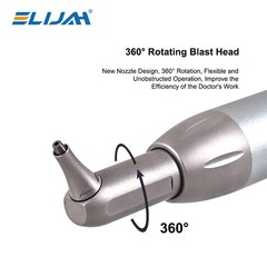 Dental Aluminum Oxide Micro blaster Air Abrasion Microetcher Sandblaster 2/4Hole