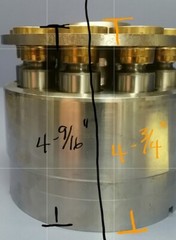 Rotary Axial Hydraulic Piston Pump Rotating Cylinder Block Pumping Element