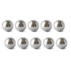 (10Pcs, 3/4″) High-Precision Steel Ball 304 Stainless Steel Bearing Ball G100
