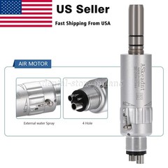 Dental Slow Speed Handpiece Air Motor E-type Internal/ External Water Spray M4