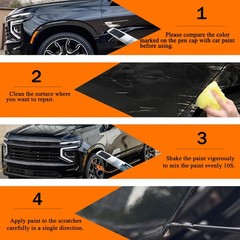 Touch Up Paint for Chevrolet Slate Gray Metallic Car Scratch Repair Pen