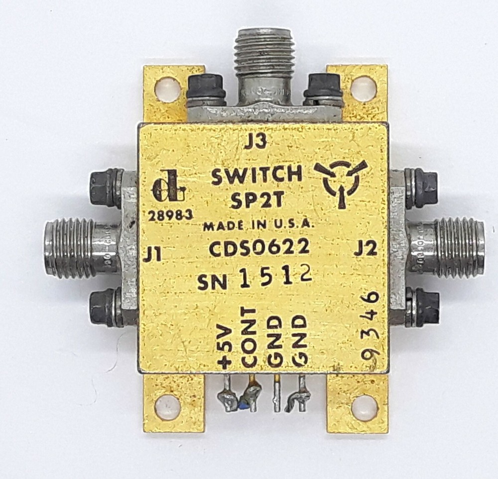 Daico Pin Diode SP2T Switch 20-2000Mhz 70dB 1 Ghz CDS0622
