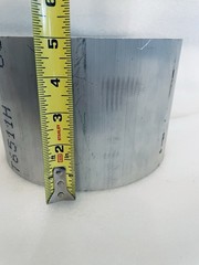 8″ ALUMINUM 6061 ROUND ROD 5.1″ LONG T6511 Solid Extruded Lathe Bar Stock