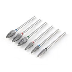 Dental Tungsten Steel Carbide Burs Carbide Drills Cutter Burs Kit HP 2.35mm